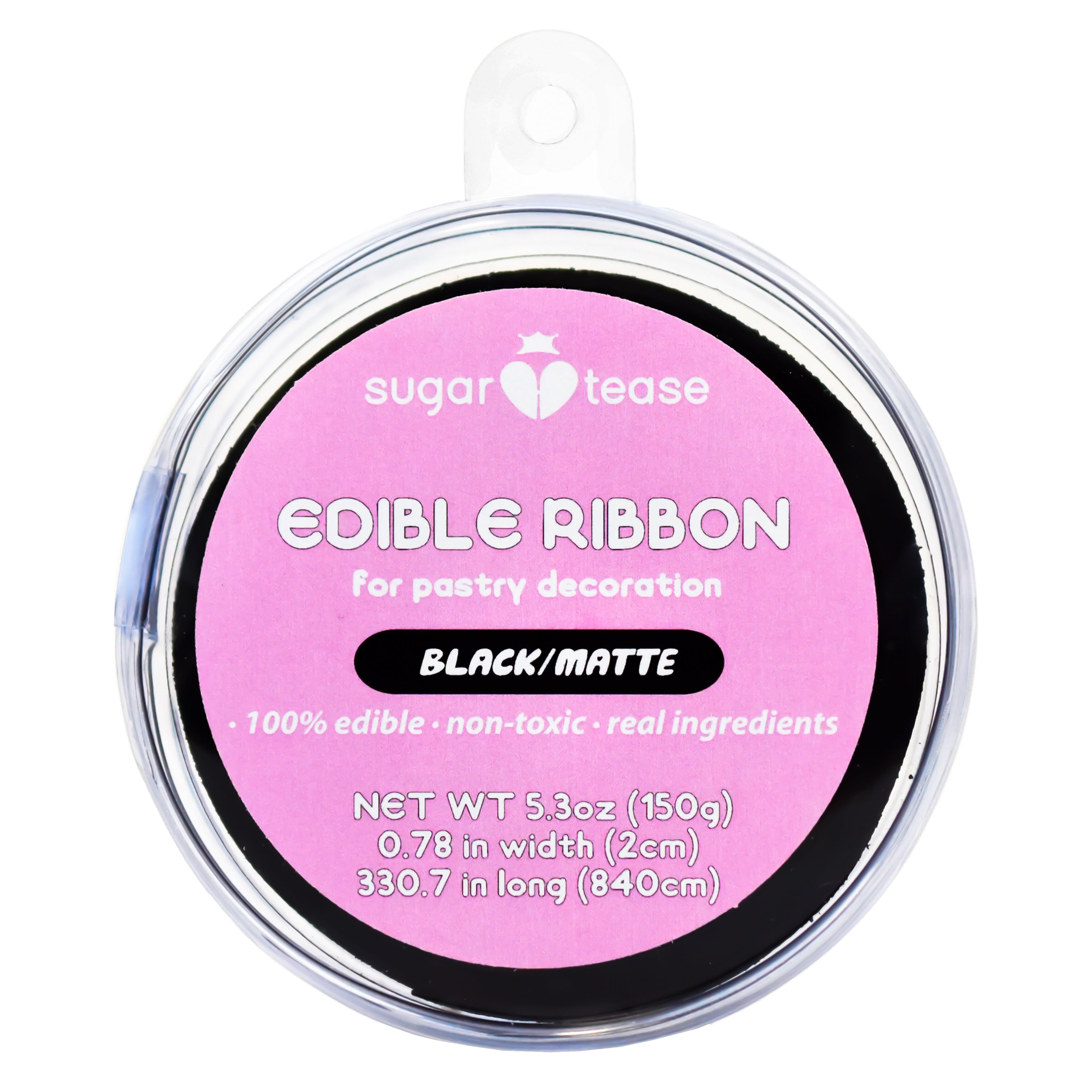 Edible Ribbon Cake Decoration (Matte)