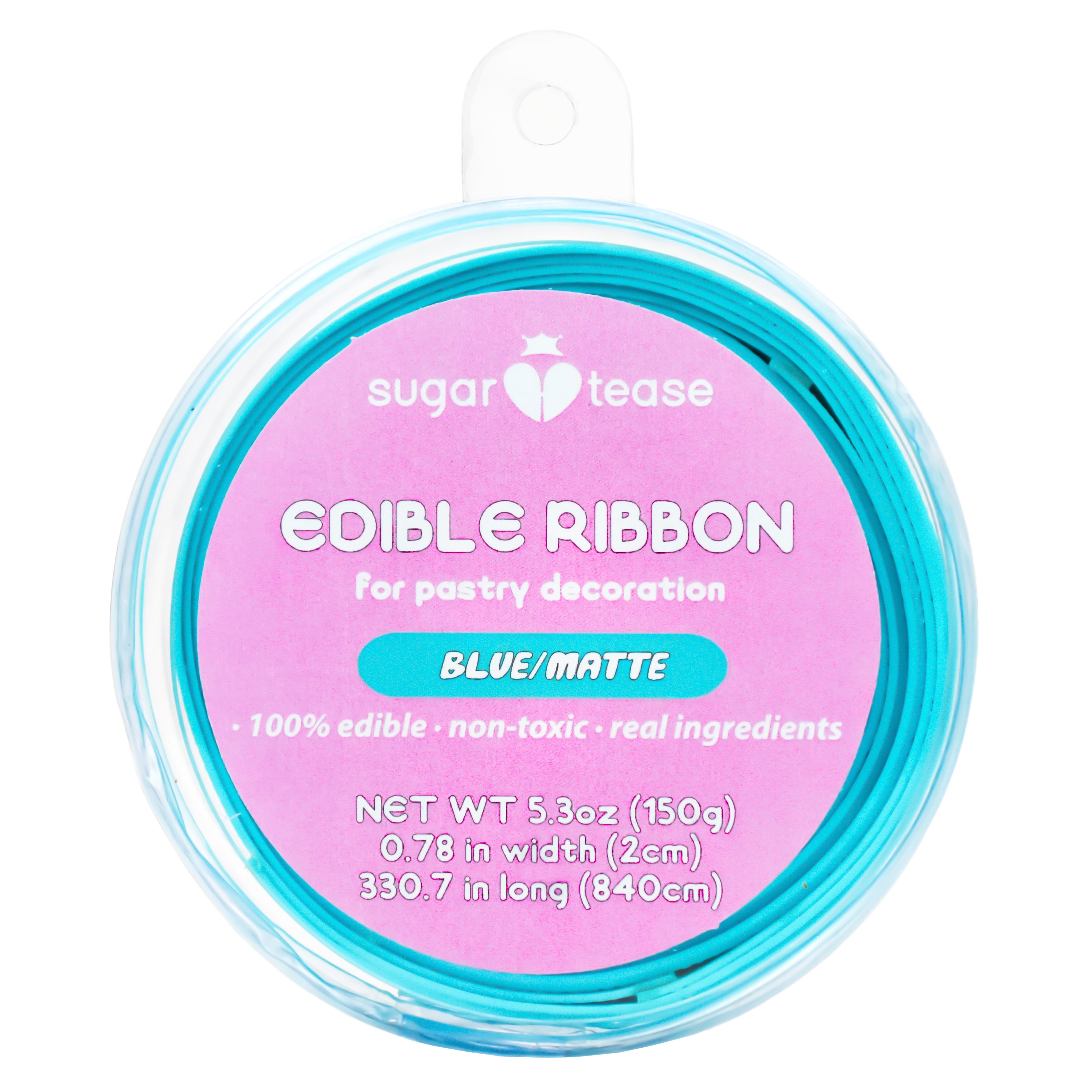 Edible Ribbon Cake Decoration (Matte)