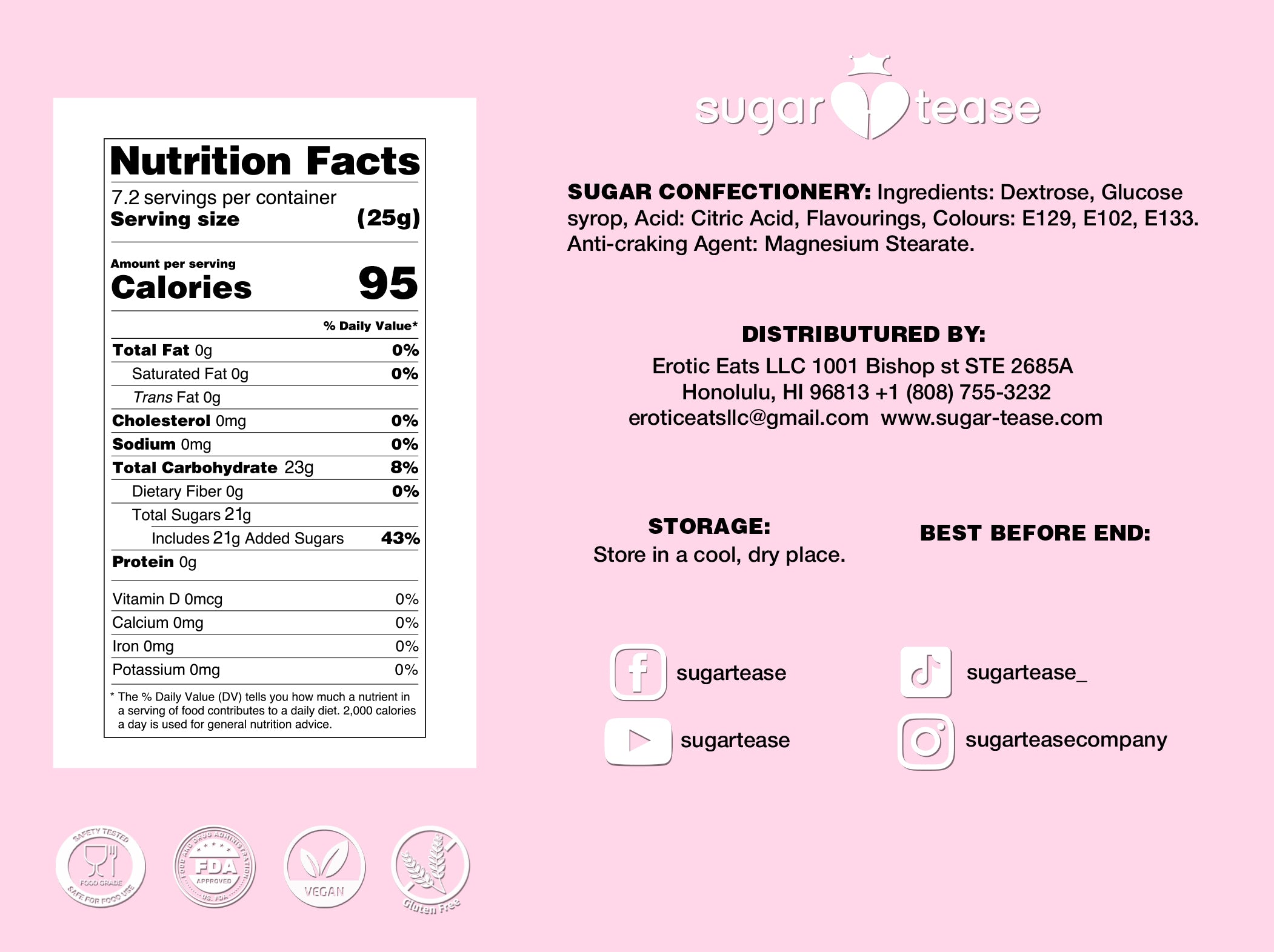 Edible Candy Underwear Big Boy