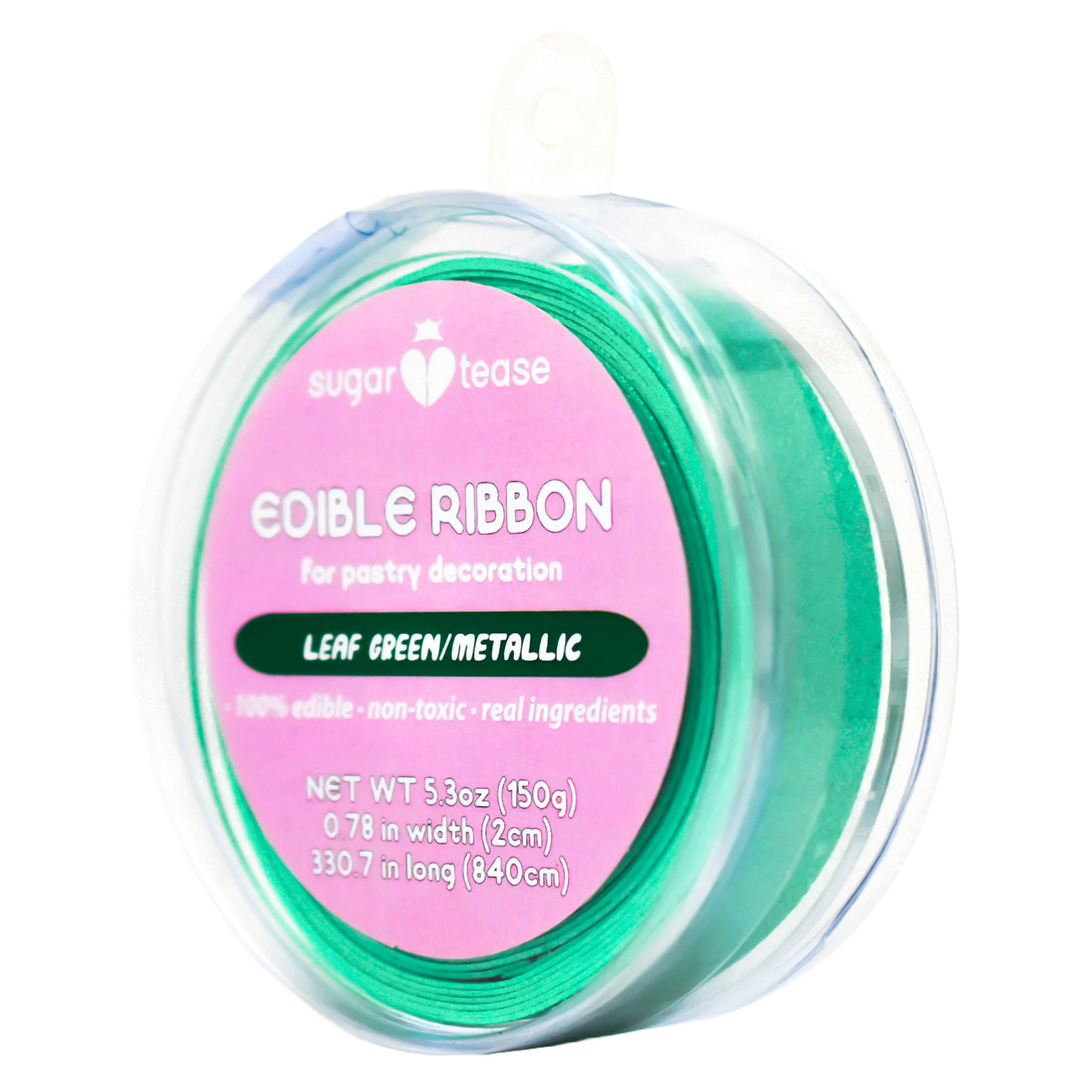 Edible Ribbon Cake Decoration (Metallic)