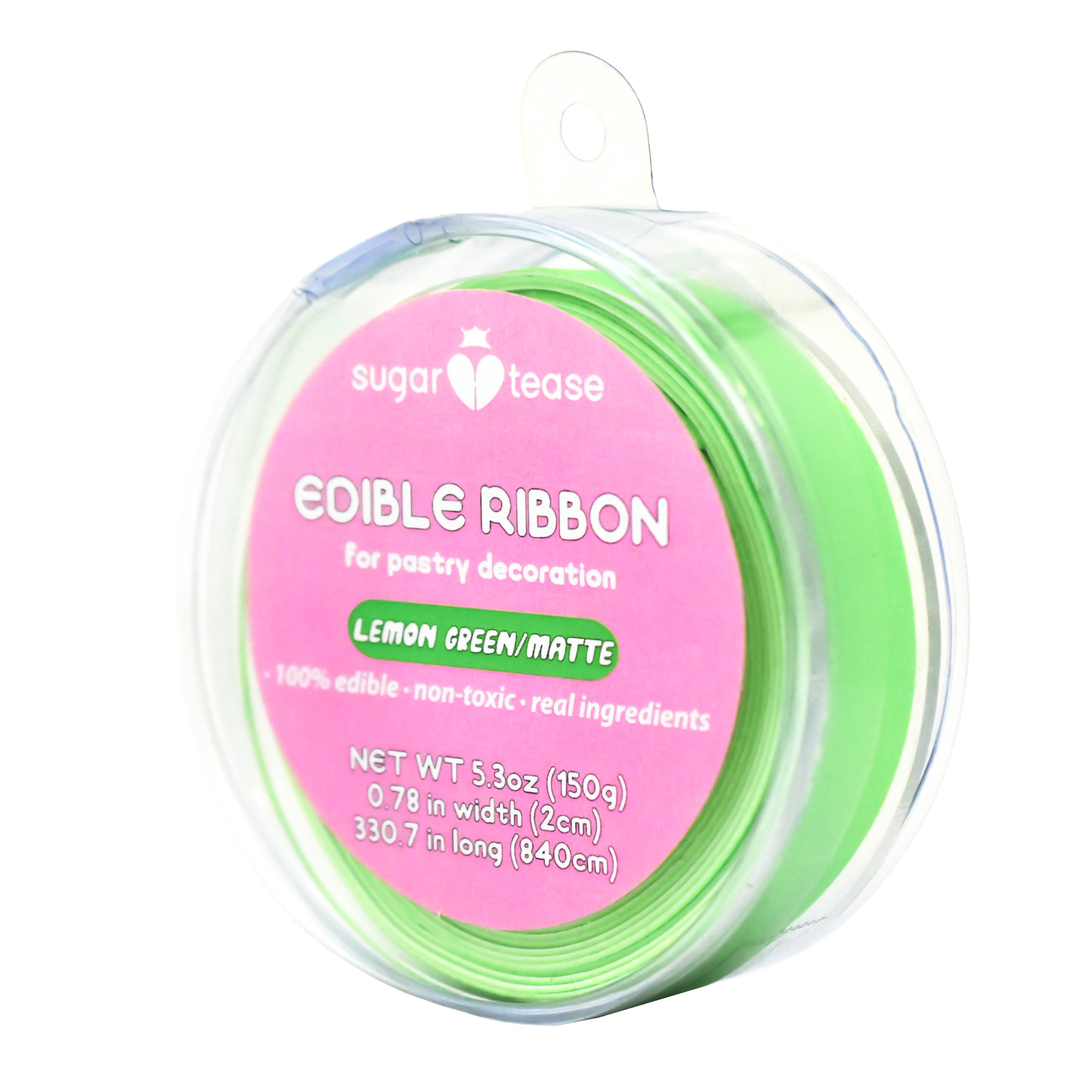 Edible Ribbon Cake Decoration (Matte)