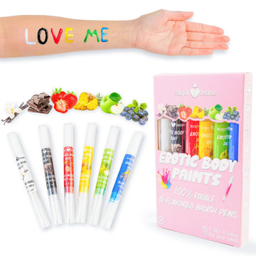 Standard Colors Edible Flavored Body Paints
