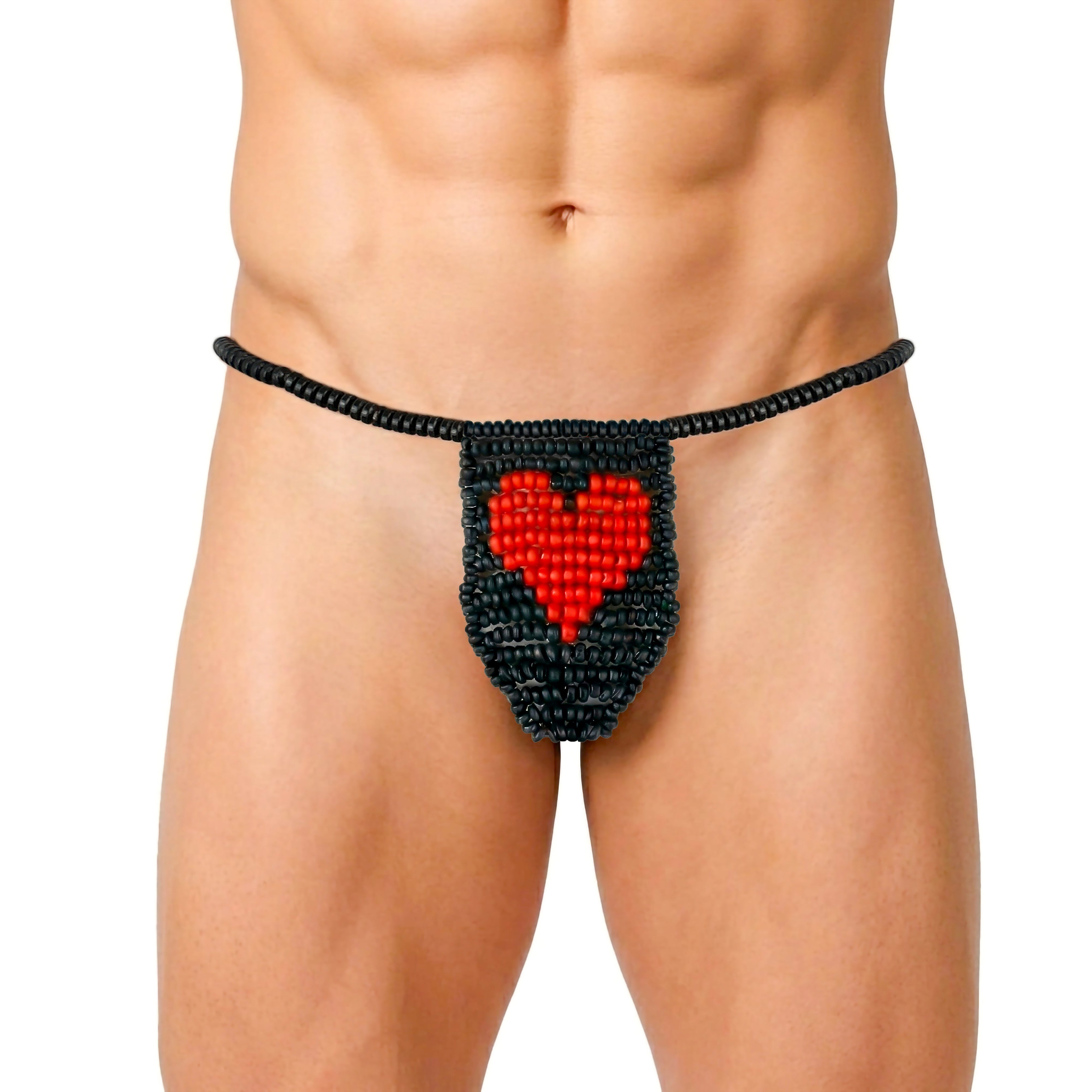Edible Candy Underwear Black Red Herat