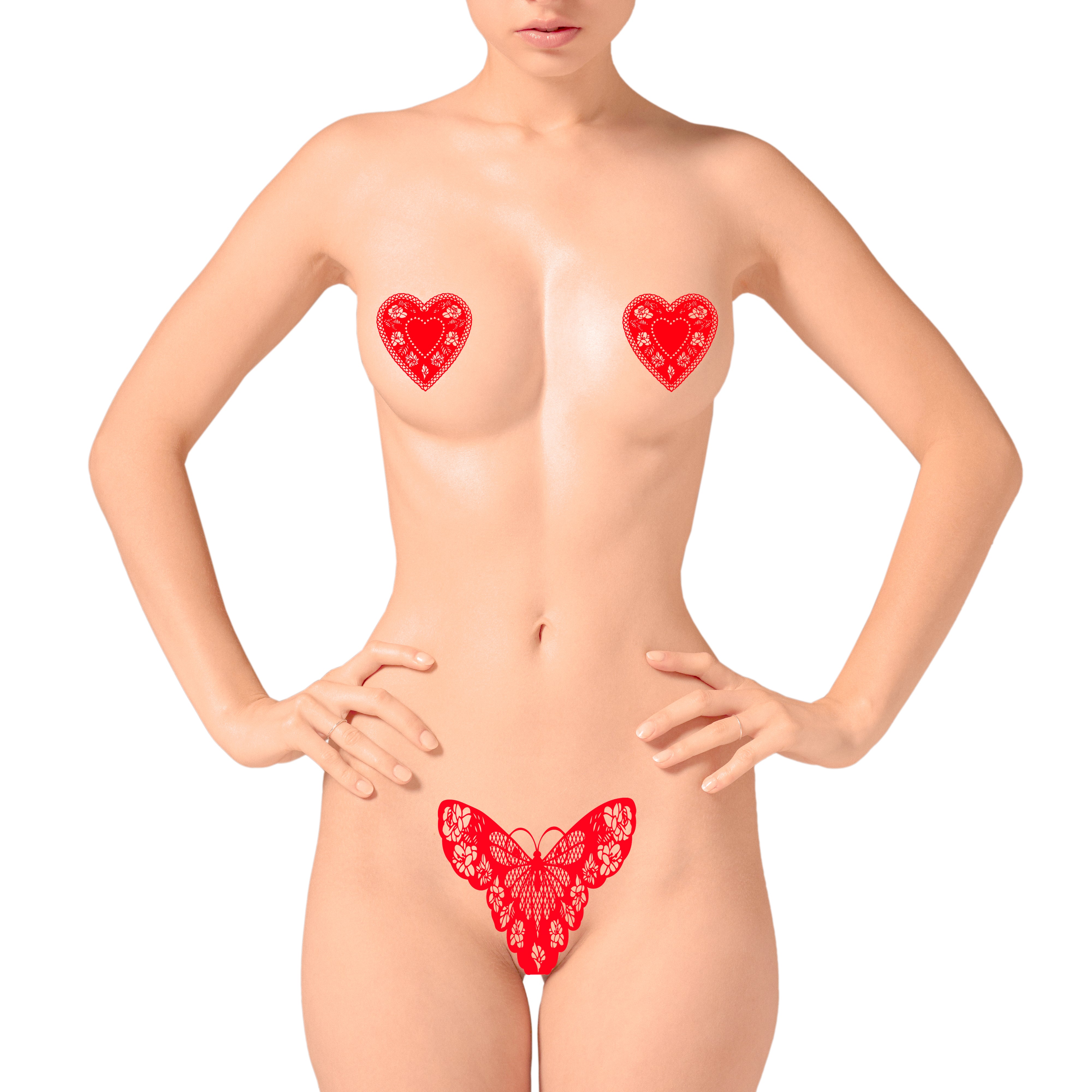 Rose Edible Lingerie Vanilla Flavor