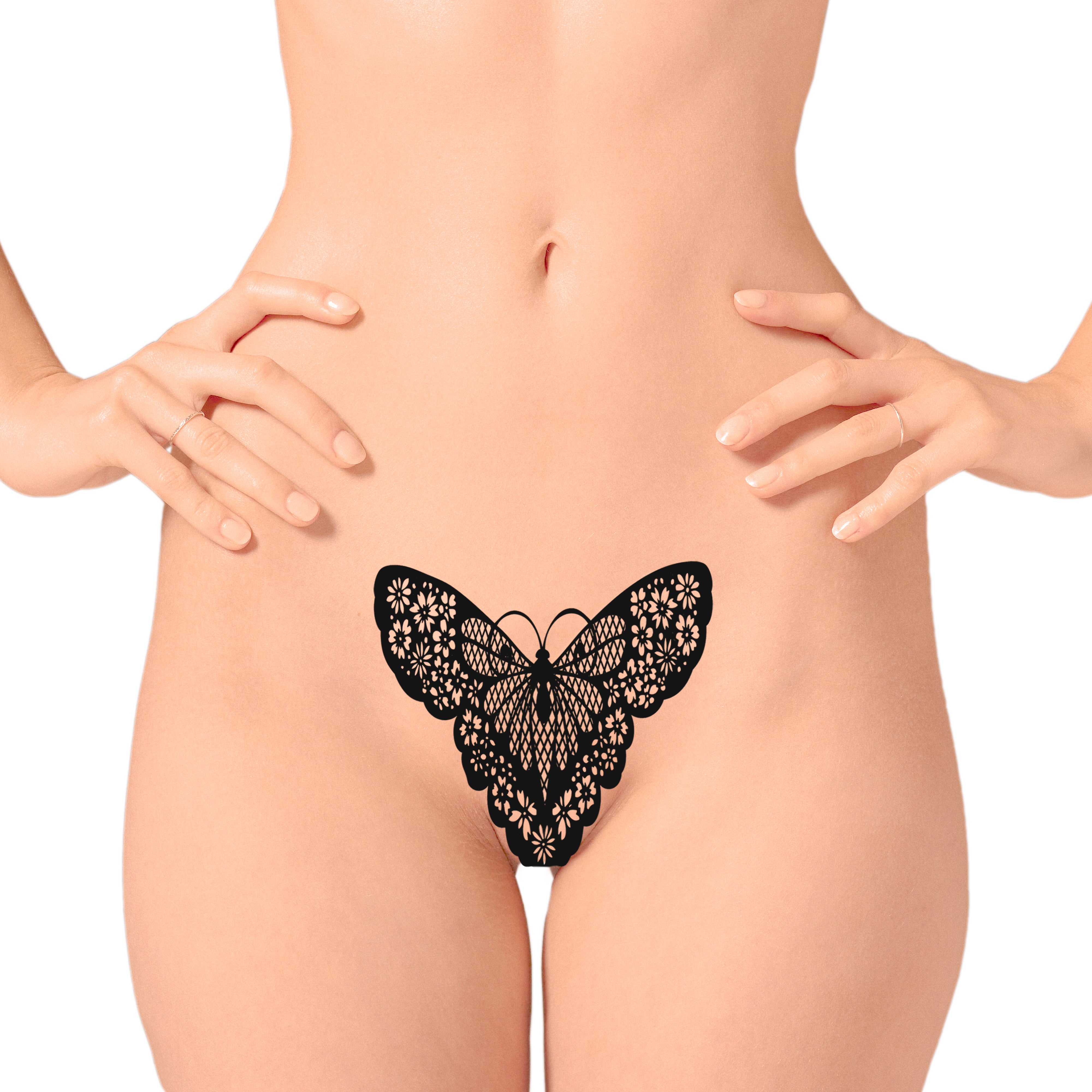 Floral Edible Lingerie Bubblegum Flavor