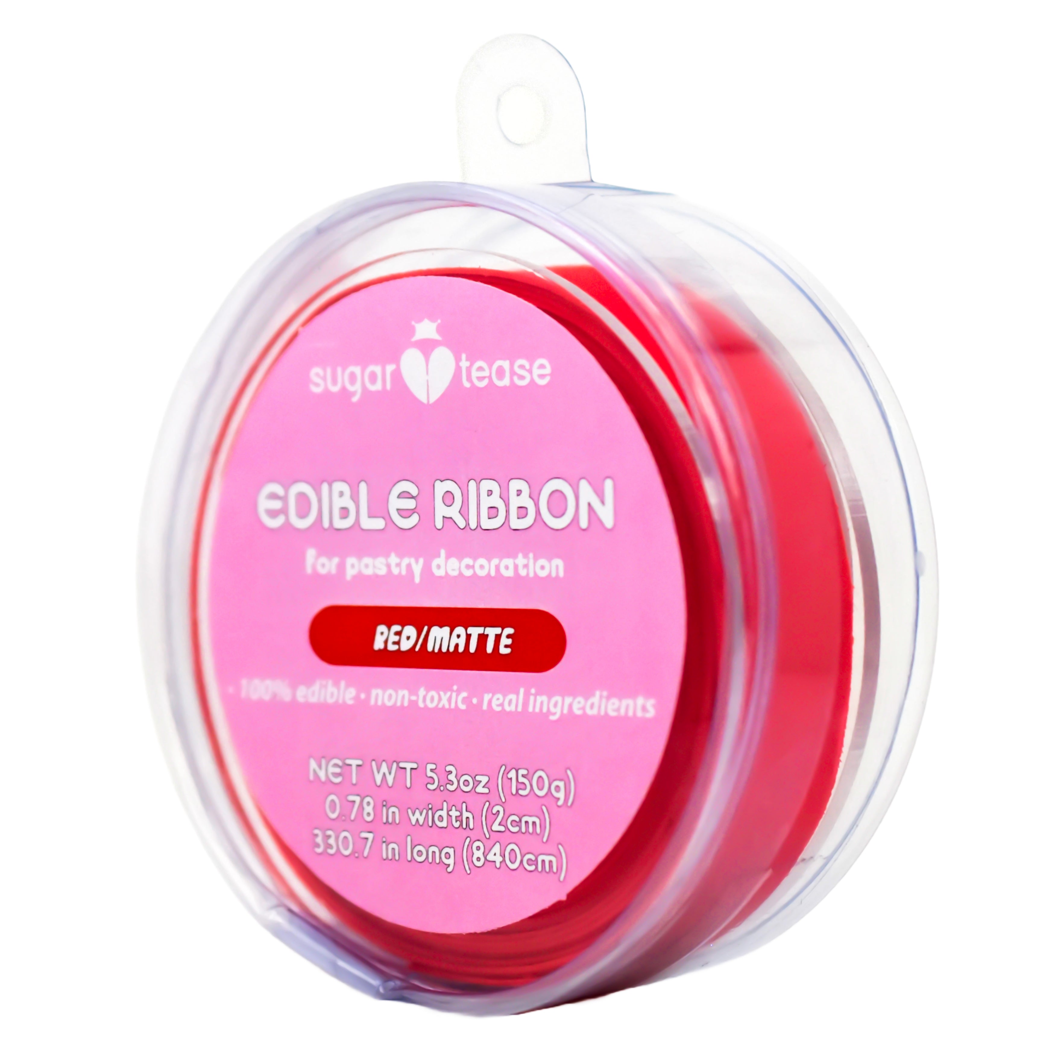 Edible Ribbon Cake Decoration (Matte)