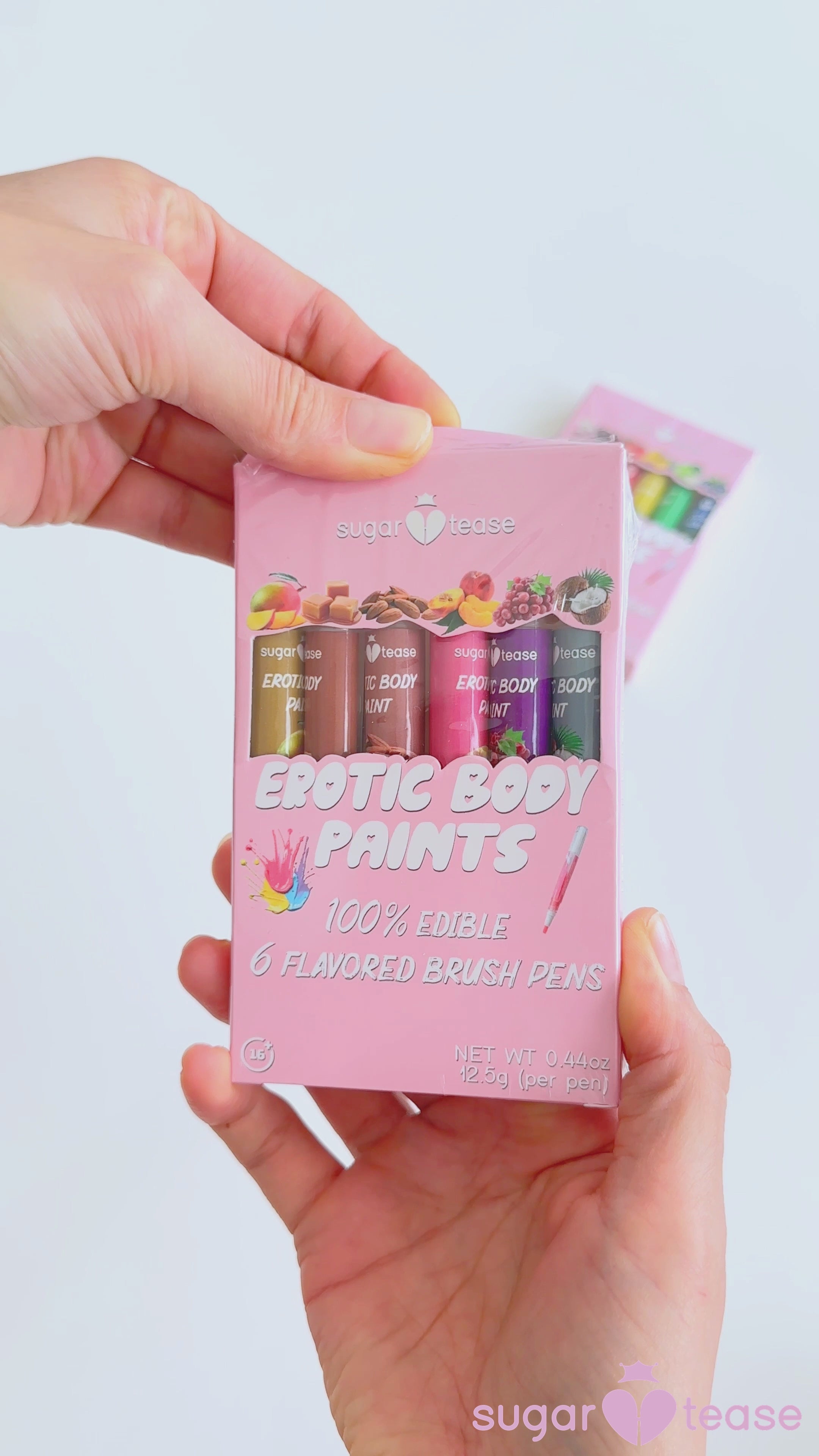 Exclusive Colors Edible Flavored Body Paints