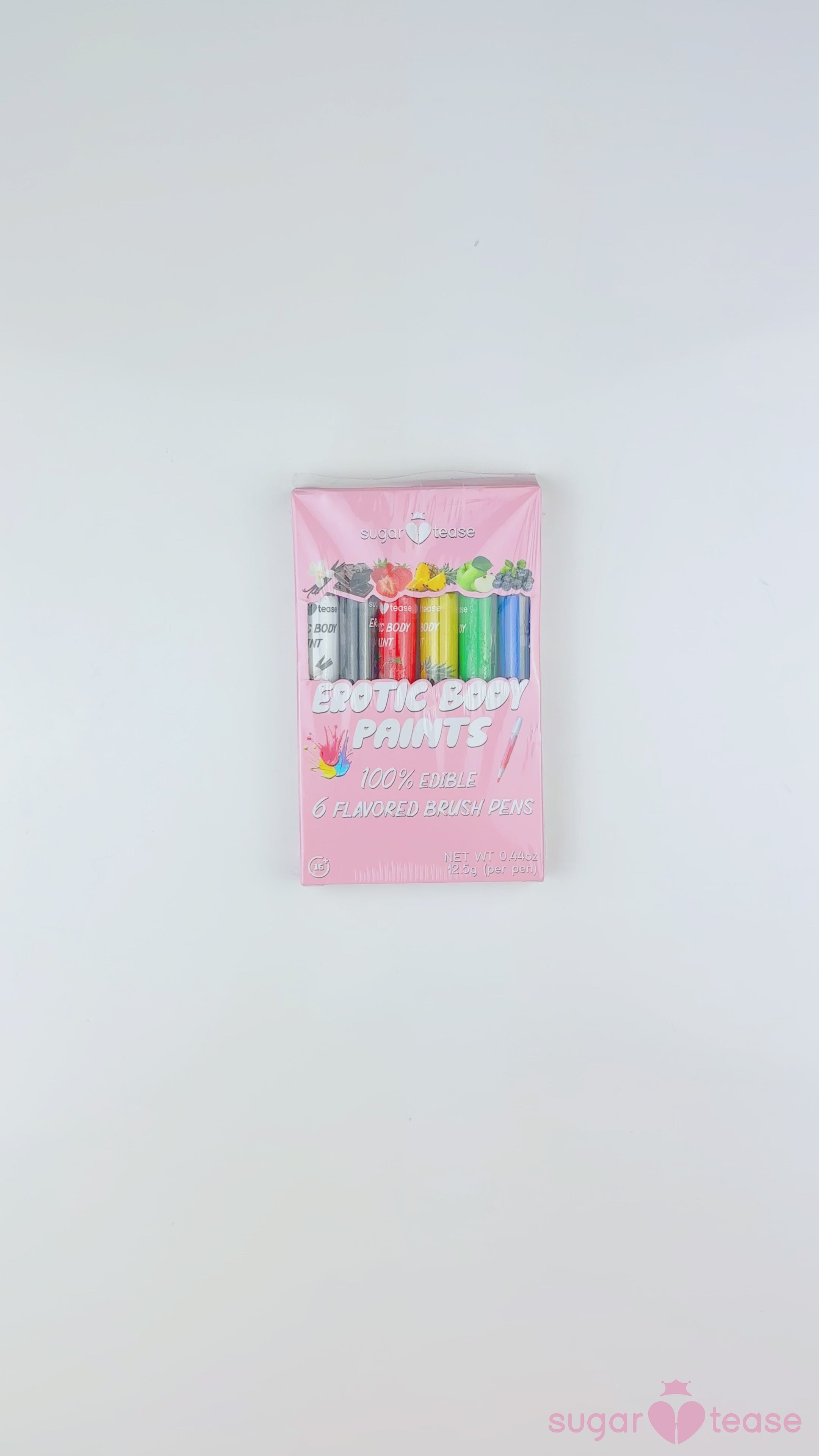 Exclusive Colors Edible Flavored Body Paints